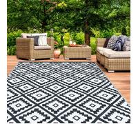 IDMARKET Tapis extérieur BAHAMAS noir 270 x 470 CM