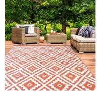 IDMARKET Tapis extérieur BAHAMAS terracotta 180 x 280 CM