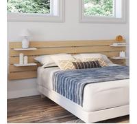 idmarket NINA Tête de lit Bois, Blanc