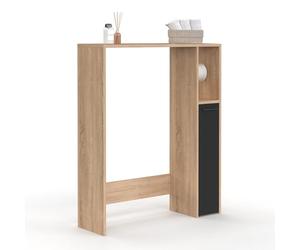 IDMarket - Top WALLIS avec meuble en hêtre et noir