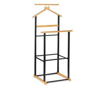 IDMarket - Valet de chambre TOM effet bois et métal