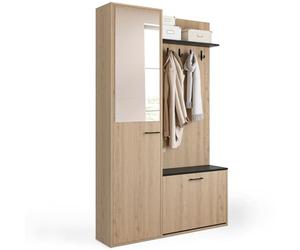 IDMarket - Vestiaire d'entrée Rangement Chaussures MAHAUT 1 Porte