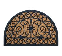 IDMAT Tapis cuba 40 x 60 cm demi lune volutes