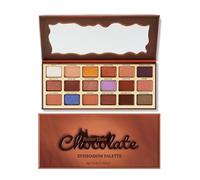 IDNNSRFSK Palette de fards à paupières Better Than Chocolate,pigmentation élevée,waterproof,couvrance totale,longue tenue,ne bouche pas les pores, convient à tous les types de peau (18 couleurs)
