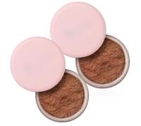 IDNNSRFSK Poudre libre fixatrice longue tenue, illuminateur, waterproof, lisse et matifie, couvre les peaux irrégulières, non comédogène pour femmes et filles
