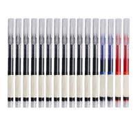 IDNVFY 16 Stylos Neutres, Stylos À Rédaction Lisse, Étude Et Fournitures De Bureau, Crayons De Signature d'affaires, Outils D'Écriture.