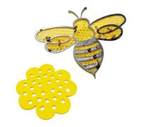 IDNVFY 2 Morceaux D'Insectes Buveurs d'eau en Plastique, Alimentation d'abeille, Buveur d'eau Florale, Insectes-Outils.