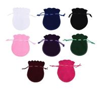 IDNVFY 8 Pièces Comprenant Un Sacfabric, Une Poche d'emballage De Bijoux, Un Rangement De Petits Articles Et Un Sac Cadeau avec Cordon.