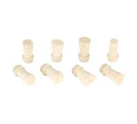 IDOBY Miswak - Lot de 10 brosses à dents traditionnelles en bois de Siwak - 100 % naturel - Racine de Miswak - Nettoie et éclaircit - Respectueux de l'environnement et durable - Taupe