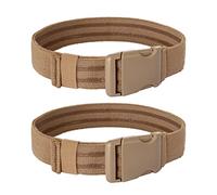 IDOGEAR Ceinture Tactique pour Holster Couteau Courroie de Cuisse EDC Extérieur Crochet de Cuisse avec Boucle de Libération Rapide Unisexe Nylon Elastique (Coyote Brown2)