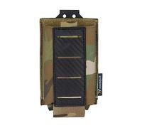 IDOGEAR Mag Pochette 5,56 mm Porte-Revues de Fusil de Poche Molle avec Plaque en PP à Moins en Fibre de Carbone Adaptée pour M4 M14 M16 AR15 Chargeurs (Camo)