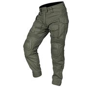 IDOGEAR Pantalon de Combat G3 avec Genouillères Pantalon Cargo Homme Tactique Pantalons de Travail Camouflage Militaire Multi-Pockets