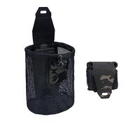 IDOGEAR Pochette Tactique de Vidange Molle Pliable Mag-Net pour Ceinture, Gilet Tactique, Sac à Dos (Camo Black)
