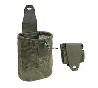 IDOGEAR pochette tactique pochette de vidange molle pochette de récupération pliable Mag-Net pour ceinture molle gilet tactique sac à dos (Ranger Green)