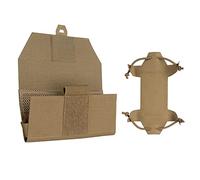 IDOGEAR Téléphone Pochette Tactique Molle Multi-Camo Portable Phone Titulaire pour Gilet Plaque Petite Pochette Utilitaire Cell Phone Taille d'écran Universelle 4.7 ''-6.8'' (Coyote Brown)