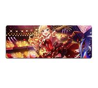 Idol Master Anime 900X400Mm, Tapis De Souris De Jeu Ultra-Précis Et Rapides avec Une Base De 3Mm D'Épaisseur, pour Ordinateurs Portables, O