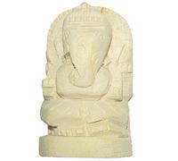 Idole Vinayaka en métal, (taille standard, blanc)