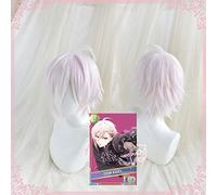 Idolish7 Kujo Tenn perruques Anime Costume fête résistant à la chaleur cheveux synthétiques rose clair Cosplay perruque + casquette de perruque gratuite