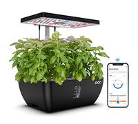 iDOO WiFi Potager Interieur, Jardin Intelligent avec réservoir de 6.5L, Ventilateur Silencieux, 12 Pods Jardin Interieur Hauteur Ajustable Jusqu’à 37 cm