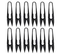 idovy - Ciseaux coupe-fils lame acier - 12 unités