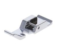idovy ® - Pied à glissière droite 7306-3 pour machine à coudre domestique Brother, Singer (Pied Presseur Singer) et Janome (Snap-On).