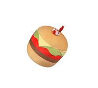 idqwsswt Adorable Peluche Poussin Hamburger, 35 cm, en Coton Doux, idéale pour Les câlins et Les fêtes d'anniversaire. Cadeau Mignon pour Les Enfants.