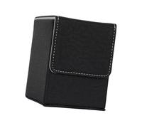 idqwsswt Boîte de Rangement compacte pour Cartes, idéale pour et présenter efficacement Vos Cartes de Sport, de Collection, de Baseball et Bien Plus, Noir, 78 x 75 x 104 mm