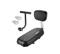 idqwsswt Ensemble de Coussin de siège arrière pour vélo offrant Une | de conduite confortable. Équipé d'un dossier et de repose-pieds. Accessoire universel pour siège enfant. Réglable.