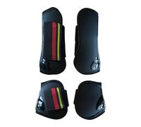 idqwsswt Ensemble de guêtres pour Chevaux à Coque Rigide Confort pour | l'équitation de compétition et l'entraînement. Nettoyage facile avec un chiffon humide. Chaque paquet contient 4 guêtres