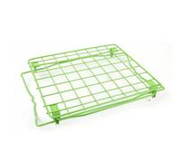idqwsswt Étagère de Rangement Pliable en Fer pour Armoire de Rangement, idéale pour Les écoles Taille Standard, Vert