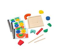 idqwsswt Jeu de Construction en Bois avec Projection 3D pour développer Les capacités cognitives des Jeunes Enfants et favoriser Un Apprentissage créatif et