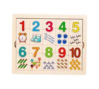idqwsswt Jeu de Puzzle numérique éducatif et ludique : Un Puzzle innovant pour Apprendre à Compter et développer Les compétences mathématiques