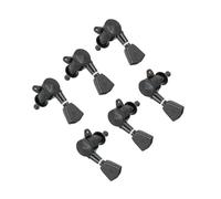 idqwsswt Mécaniques d'accordage pour guitare acoustique 3x3 noires, avec