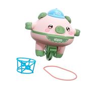 idqwsswt Monocycle Jouet Gyro Balance Robot Cochon Jouet initie Les Jeunes Esprits pour aux défis de la Coordination et de l'équilibre grâce à Un monocycle , Vert