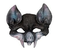 idqwsswt Pour Masque d'horreur animal Secrets Pour Masque sanglant pour une peur ultime Tier-Horror-Maske Horrible Moitié pour Halloween Chauve-souris, tapez+1