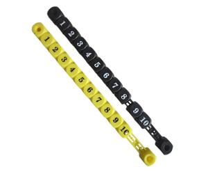 idqwsswt Tableau de Score de Billard Haut de Gamme et,Modèle A | discret, idéal pour les zones de jeu fréquentées. Dix chiffres permettent de compter les scores. Pièces de rechange pour