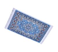 idqwsswt Tapis de Sol Miniatures pour Maison de poupée, Accessoires de Simulation pour créer des expériences de Jeu imaginatives pour Les Jeunes Enfants, , Bleu , 17 x 10 cm