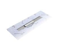 IDrain Pro Linear 54 caniveau de douche sans grille L 900 mm avec natte d'étanchéité pré-collée de 330 mm IP4M09001X1