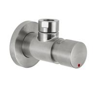 Idral 08420-30 Robinet de douche extérieur programmé 25 secondes en acier inoxydable brossé