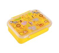 IDRINK® - Boîte à lunch avec séparation, fourchette et cuillère 18,5 x 13,4 x 6 cm (ANIMALS)