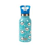 IDRINK® - Bouteille thermique révolutionnaire KIDS, 2 murs, bouteille en acier inoxydable capacité 350 ml KIDS (PANDA)