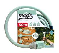 Idroeasy Magic Soft Smart 30 metès, Tuyau d'arrosage de jardin, extensible ed anti torsion, il s'étend jusqu'à trois fois sa longueur initiale, fabriqué en Italie
