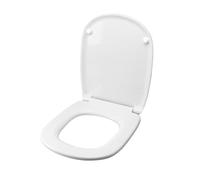 Idrotop Abattant WC pour Pozzi Ginori 500 Terre/Suspendu Thermodur Blanc Charnière Inoxydable Normale ou Ralentie Soft Close