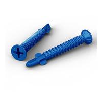 IDS SDSC-S S2/C5 Lot de 100 vis autoperceuses pour panneaux durs, panneaux de fibres, panneaux de particules de ciment, panneaux de fibres de plâtre MFP OSB sur profilés en acier 0,6-2,0 mm (4,2 x 50