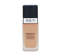 Idun Minerals Fond de Teint Liquide Ylva Neutre Medium Mörk 30 ml