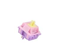 IDUTQUMW Banana Split Linear Switches Mechanical Keyboard 62g 5 Pin Pom Gold Plated Spring Factory Lubed PC Gaming Keyboard Switch(10PCS)