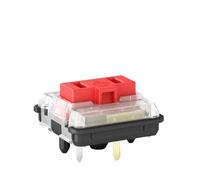 IDUTQUMW Choc Low Profile Switch 1350 Chocolate Keyboard Switch Clicky Tactile Linear White Switches Mechanical Keyboard for Laptop(Rot,10PCS)