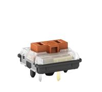 IDUTQUMW Choc Low Profile Switch 1350 Chocolate Keyboard Switch Clicky Tactile Linear White Switches Mechanical Keyboard for Laptop(4,10PCS)