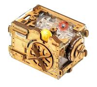 iDventure Puzzle A-maze-ing Vault, Casse-tête 3D, Boîte à monnaie et Labyrinthe de billes
