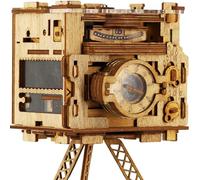 iDventure Casse-tête 3D en bois Cluebox Pro Caméra Sherlock – Escape Room – 300 pièces – 14+